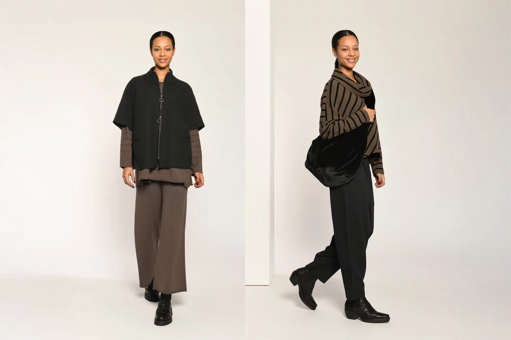 Modell aus der Vetonokollektion Herbst/Winter 2025