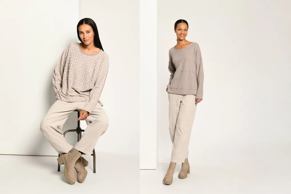 Modell aus der Vetonokollektion Herbst/Winter 2025