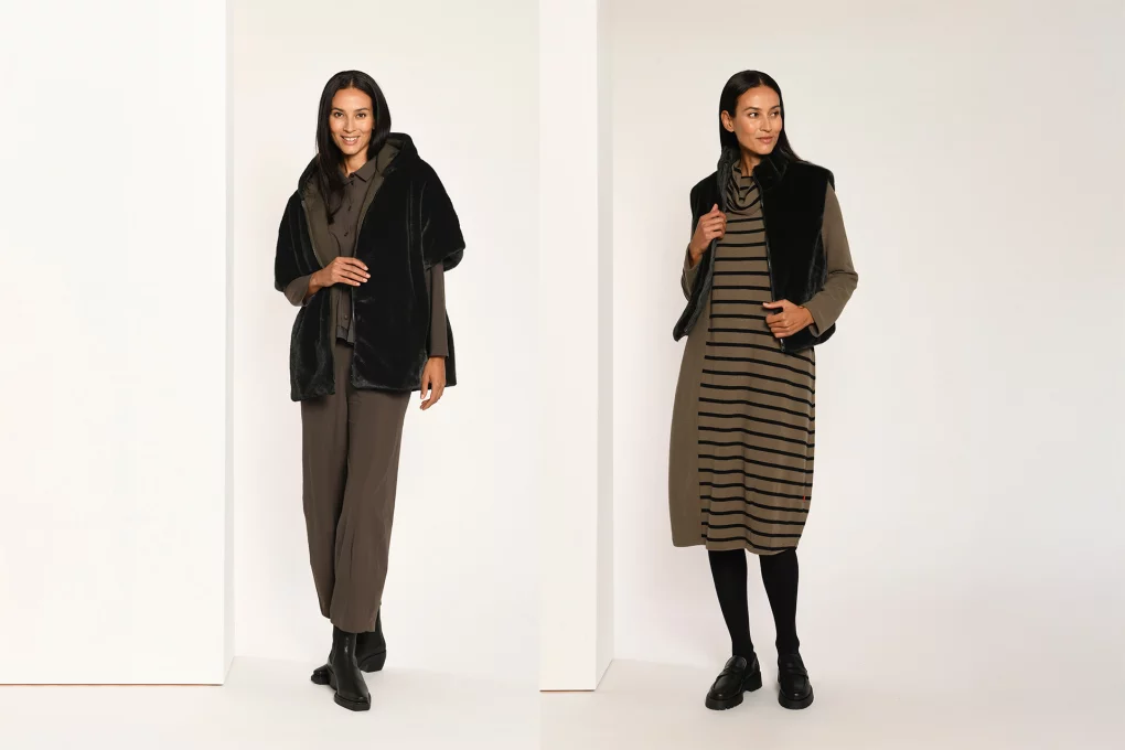Modell aus der Vetonokollektion Herbst/Winter 2025