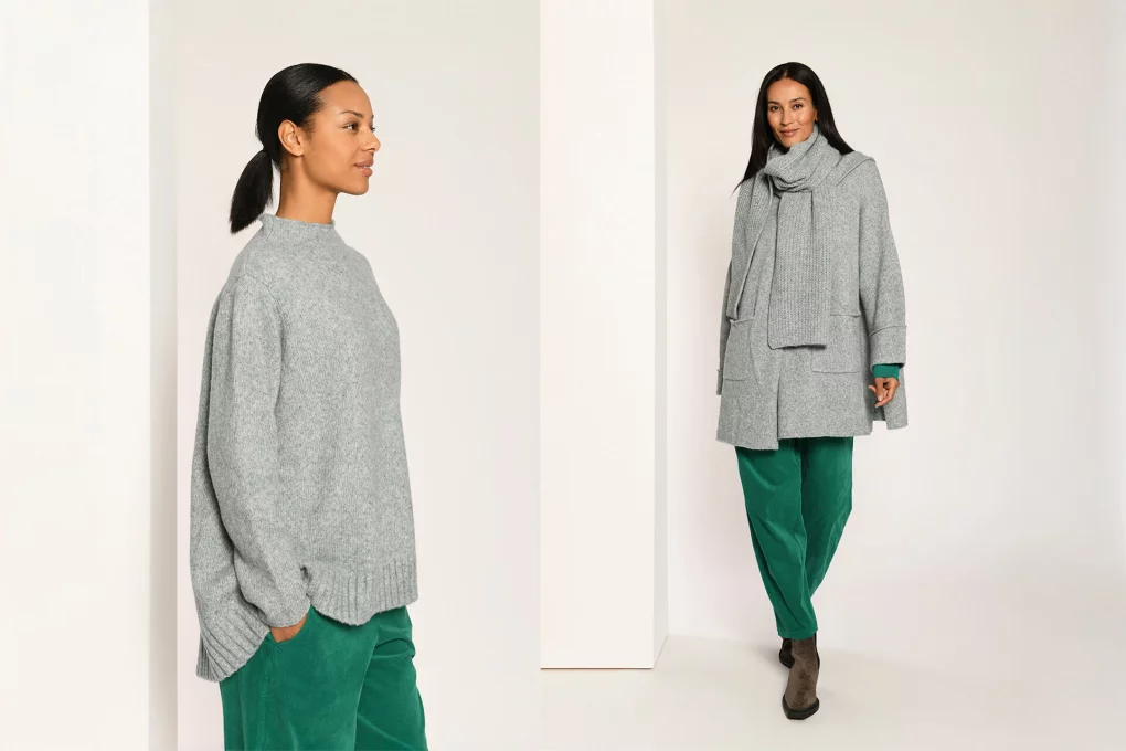 Modell aus der Vetonokollektion Herbst/Winter 2025