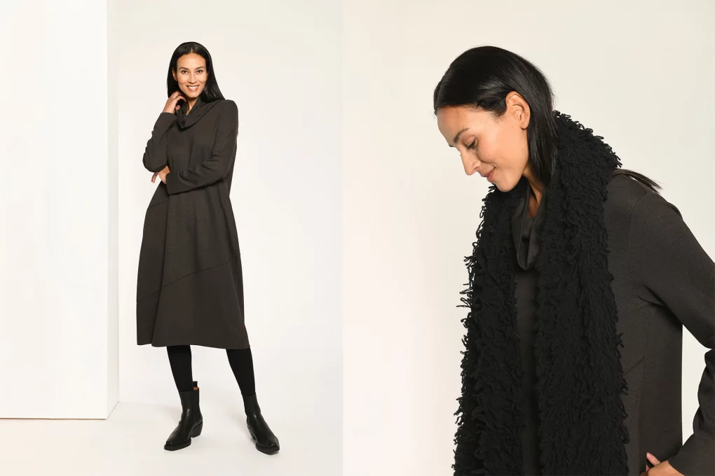 Modell aus der Vetonokollektion Herbst/Winter 2025