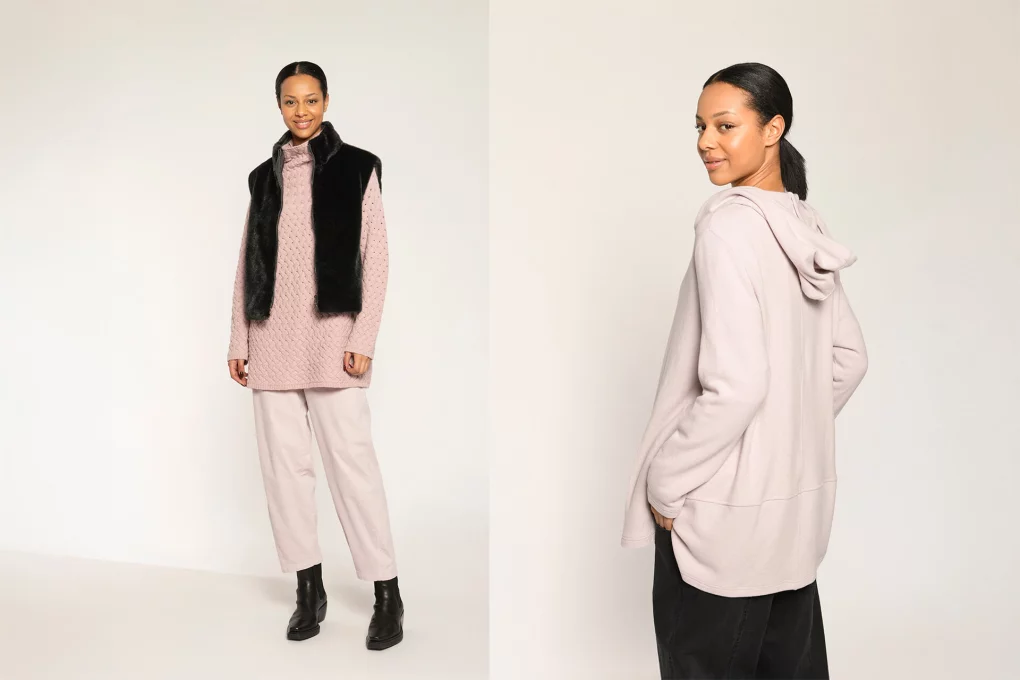 Modell aus der Vetonokollektion Herbst/Winter 2025