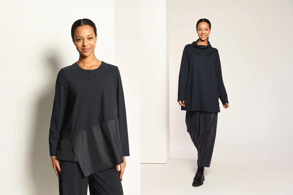 Modell aus der Vetonokollektion Herbst/Winter 2025