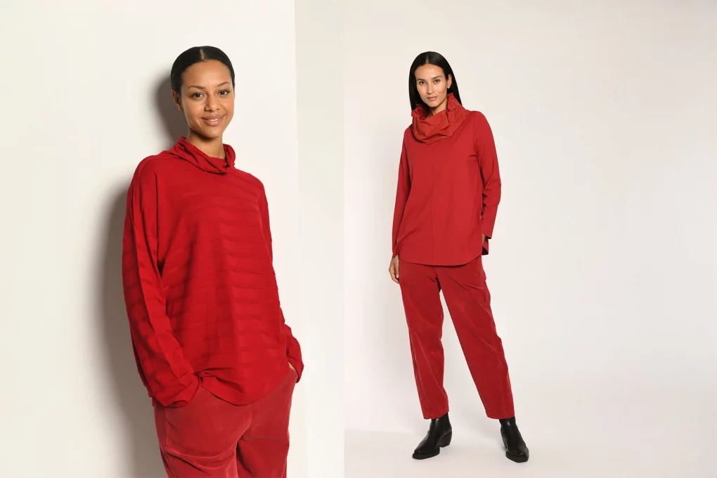 Modell aus der Vetonokollektion Herbst/Winter 2025
