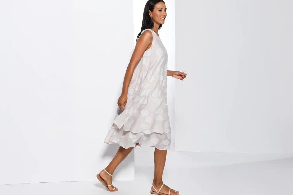 Modell aus der Vetonokollektion Frühling Sommer 2025