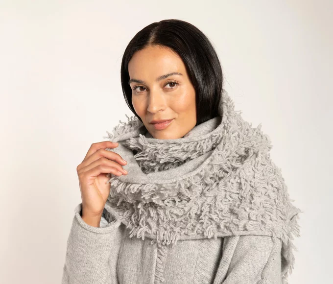 Modell aus der Vetonokollektion Herbst/Winter 2025
