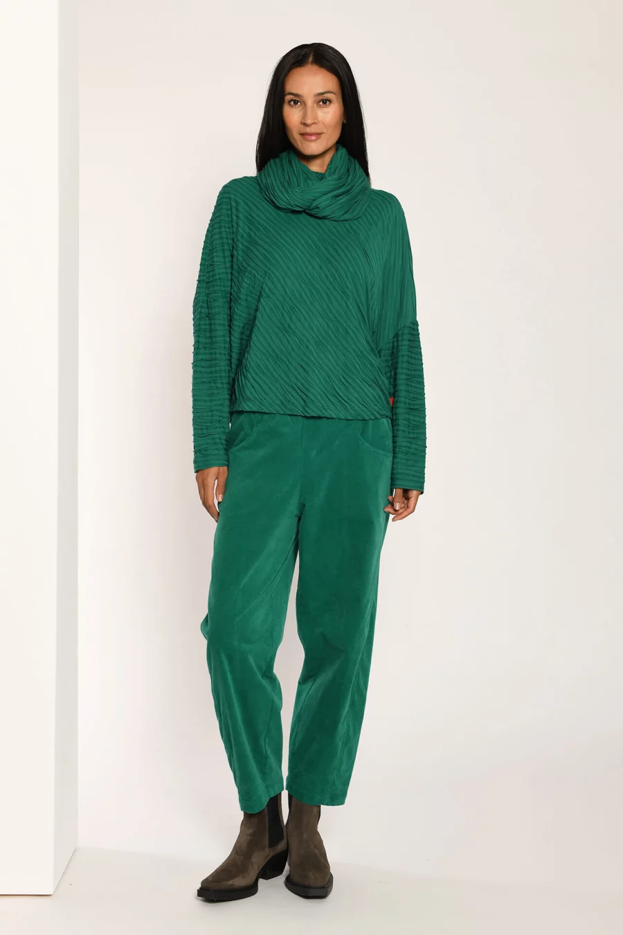 Modell aus der Vetonokollektion Herbst/Winter 2025