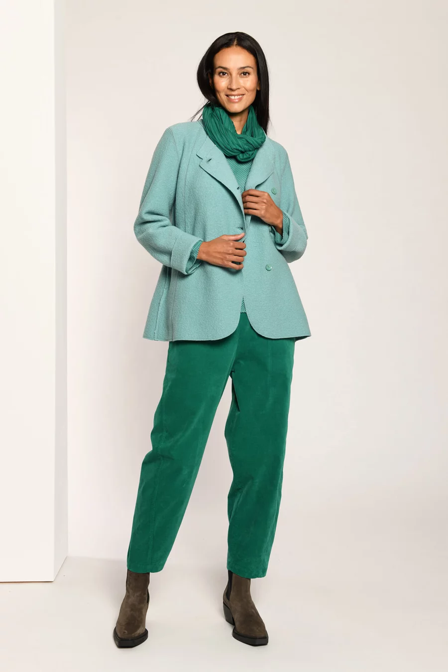 Modell aus der Vetonokollektion Herbst/Winter 2025