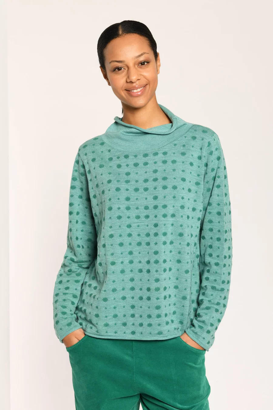 Modell aus der Vetonokollektion Herbst/Winter 2025
