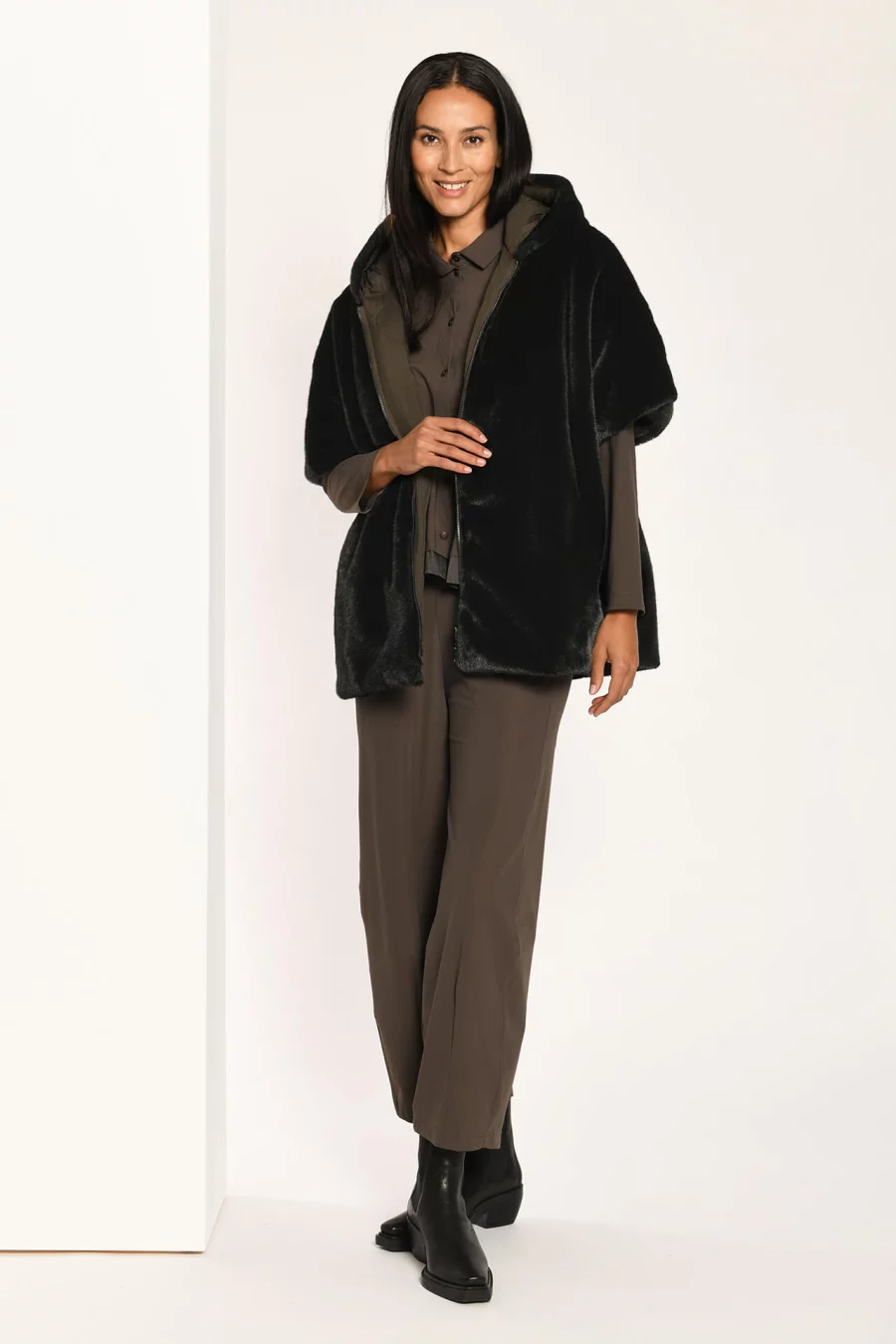 Modell aus der Vetonokollektion Herbst/Winter 2025